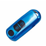 Mazda Key cover blue | Mazda 2, 3, 6, CX-3, CX-5 (2-button) car key cover | Mazda Accessories - Keysleeves