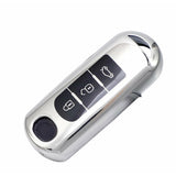 Mazda Key cover silver | Mazda 2, 3, 6, CX-3, CX-5 (3-button) car key cover | Mazda Accessories - Keysleeves