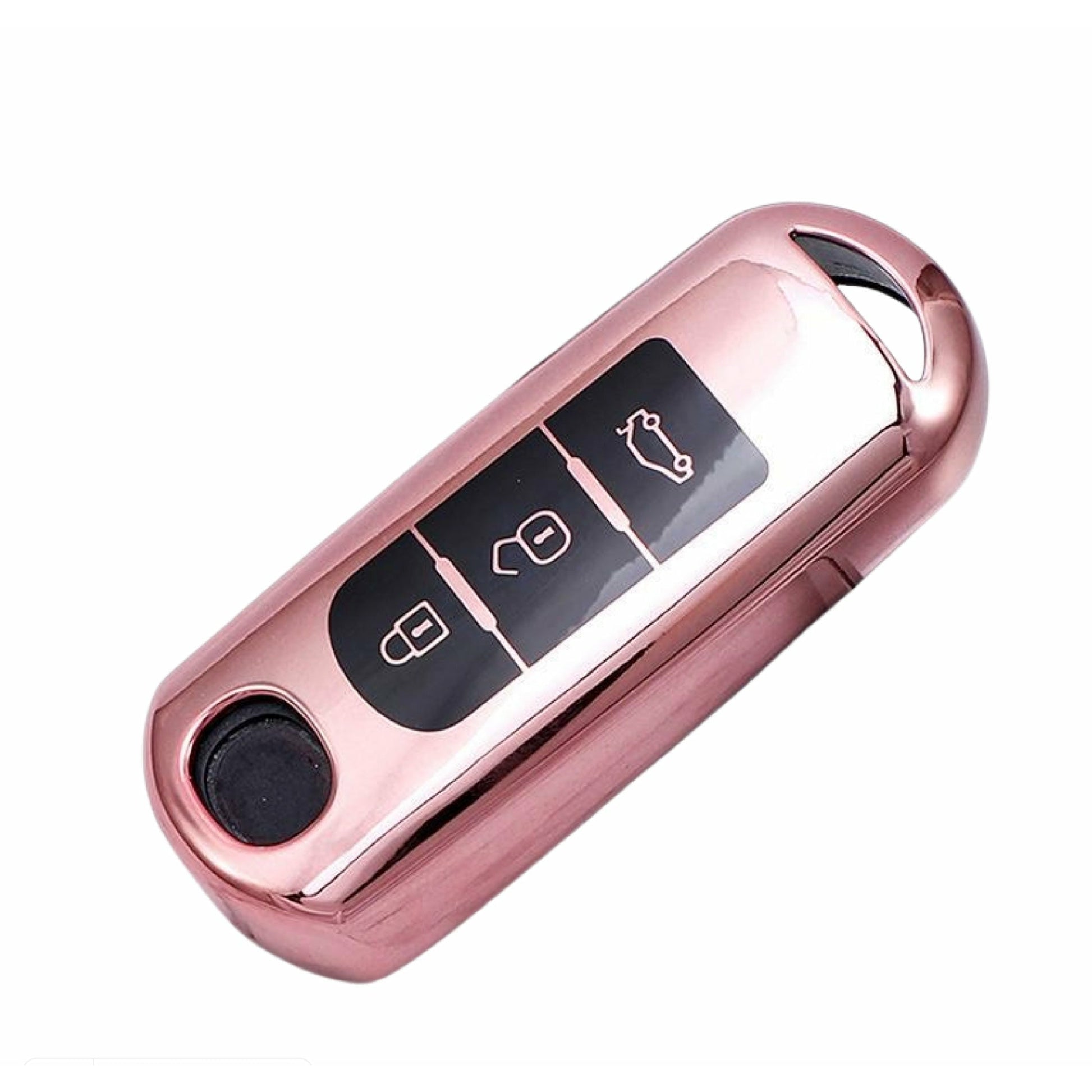 Mazda Key cover pink | Mazda 2, 3, 6, CX-3, CX-5 (3-button) car key cover | Mazda Accessories - Keysleeves