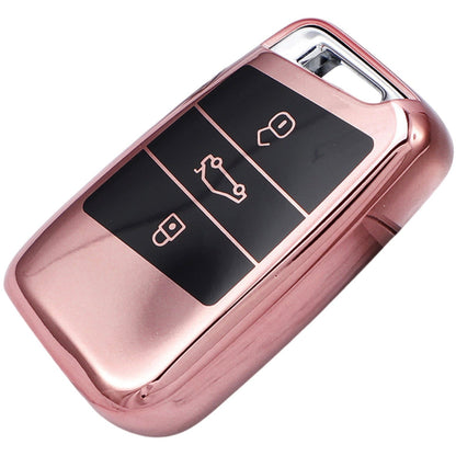 Volkswagen car key cover pink | Key fob cover for VW Golf, Passat, Arteon | Volkswagen Accessories - Keysleeves