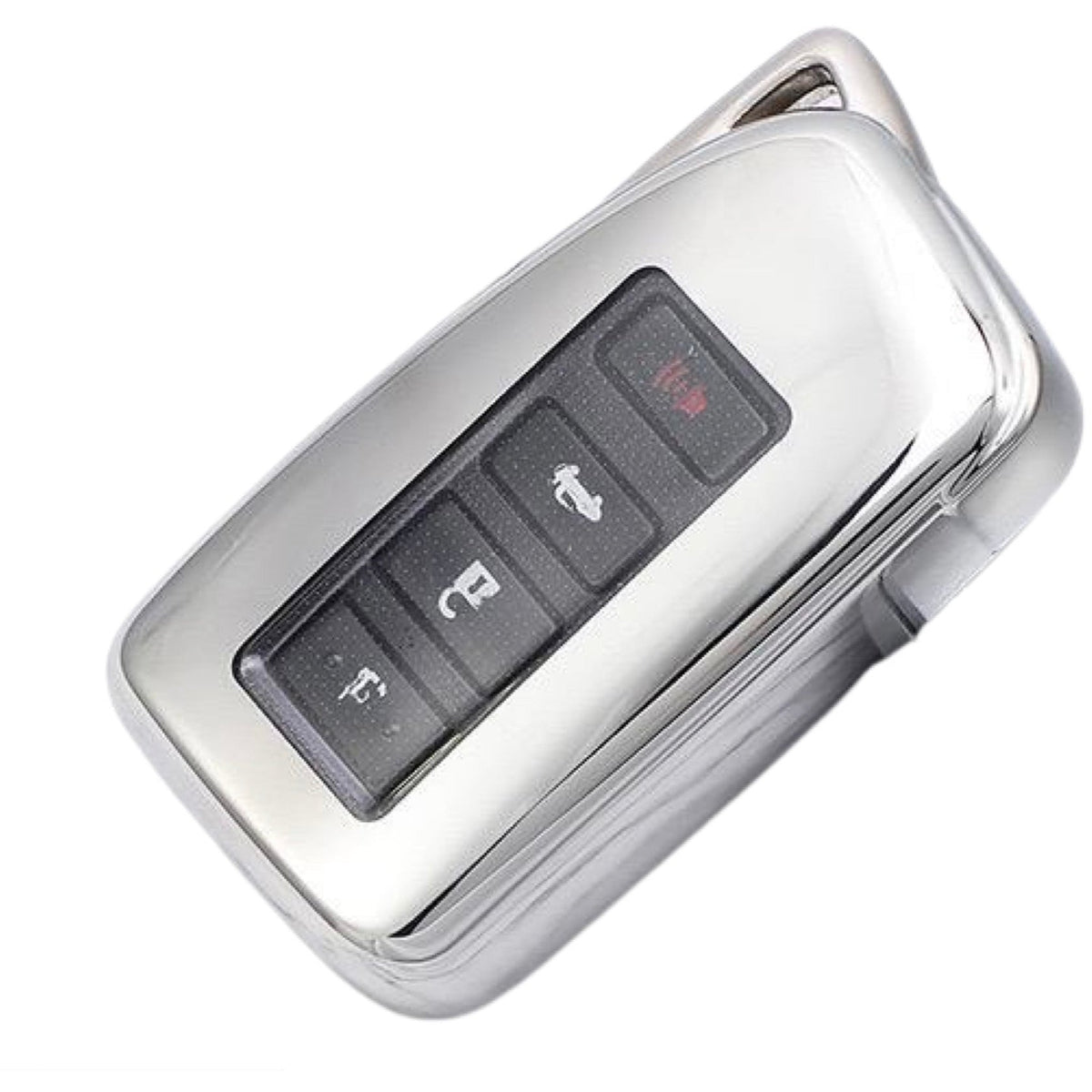Lexus Car Key Cover silver | IS200, IS250, IS300, IS350, ES300, RC200T﻿, RC300, RC350, LX570, NX200, NX300, RX350, RX450 key fob cover | Lexus Accessories - Keysleeves