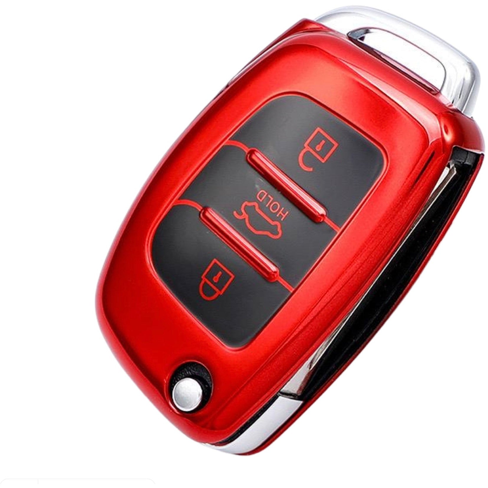 Hyundai key cover red | i20, accent, i40, iX35, Santa Fe, Tucson key fob cover | Hyundai Accessories - Keysleeves