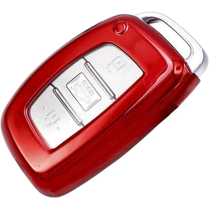 Hyundai key cover Red | 2014-18| iX35, Ioniq, Tucson, Elantra, i30 | key fob cover | Hyundai Accessories - Keysleeves