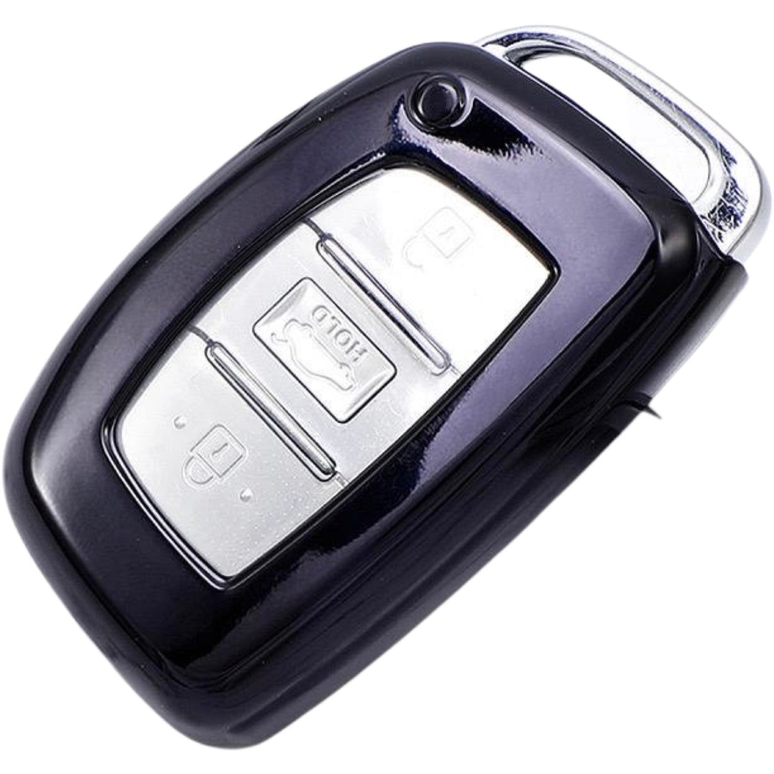 Hyundai key cover black | 2014-18| iX35, Ioniq, Tucson, Elantra, i30 | key fob cover | Hyundai Accessories - Keysleeves