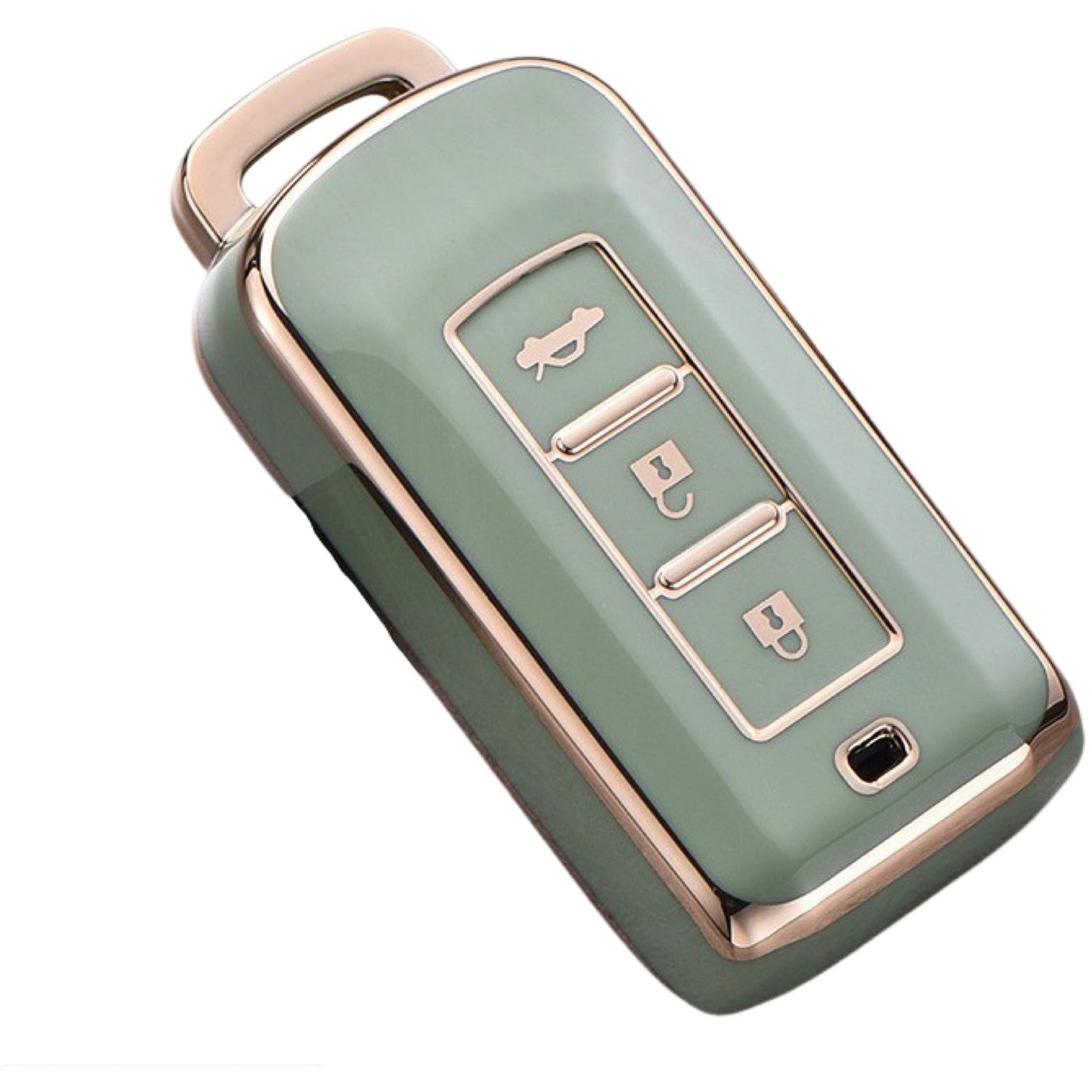 Mitsubishi key cover green | Outlander, ASX, Lancer | key fob cover Mitsubishi Accessories - Keysleeves