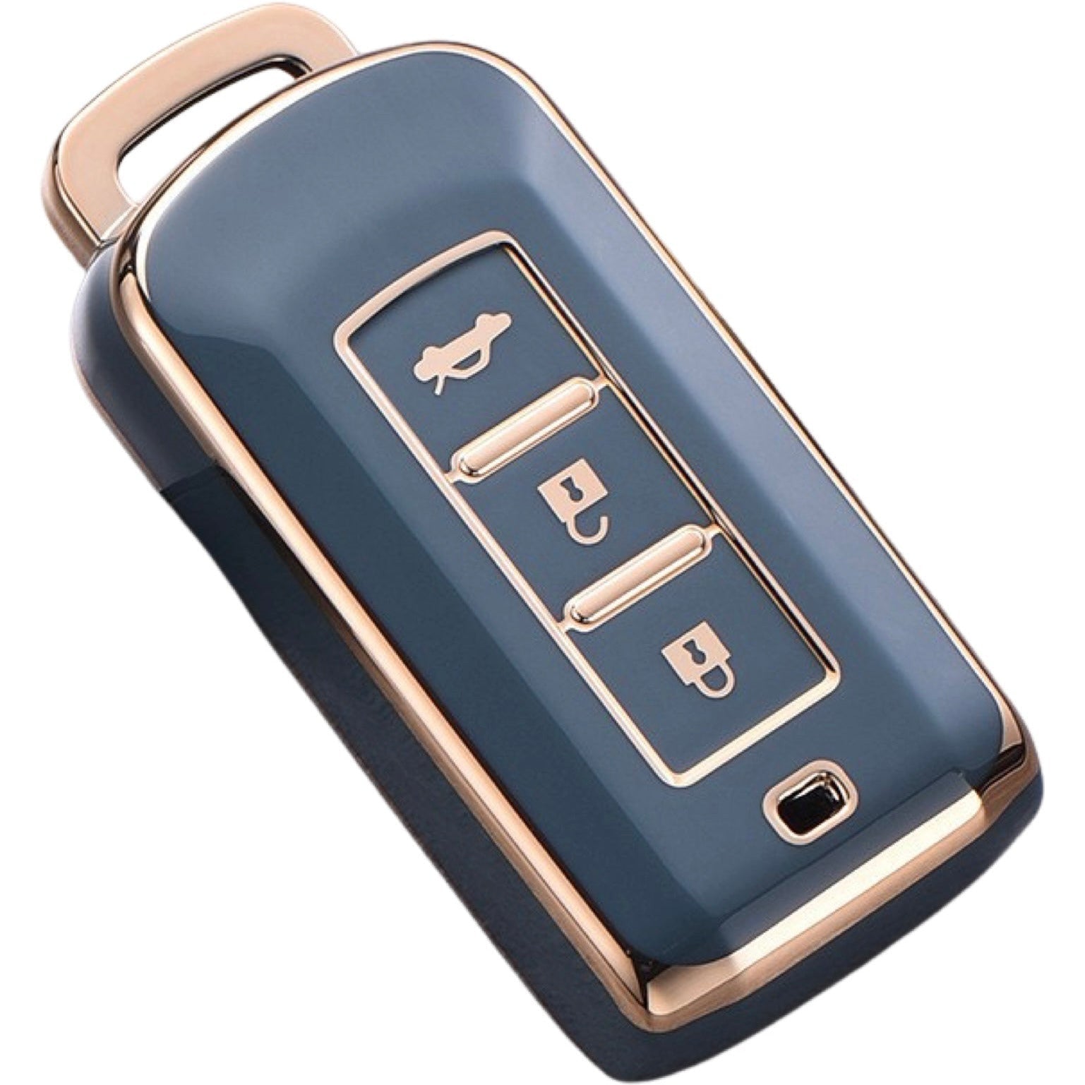 Mitsubishi key cover blue | Outlander, ASX, Lancer | key fob cover Mitsubishi Accessories - Keysleeves