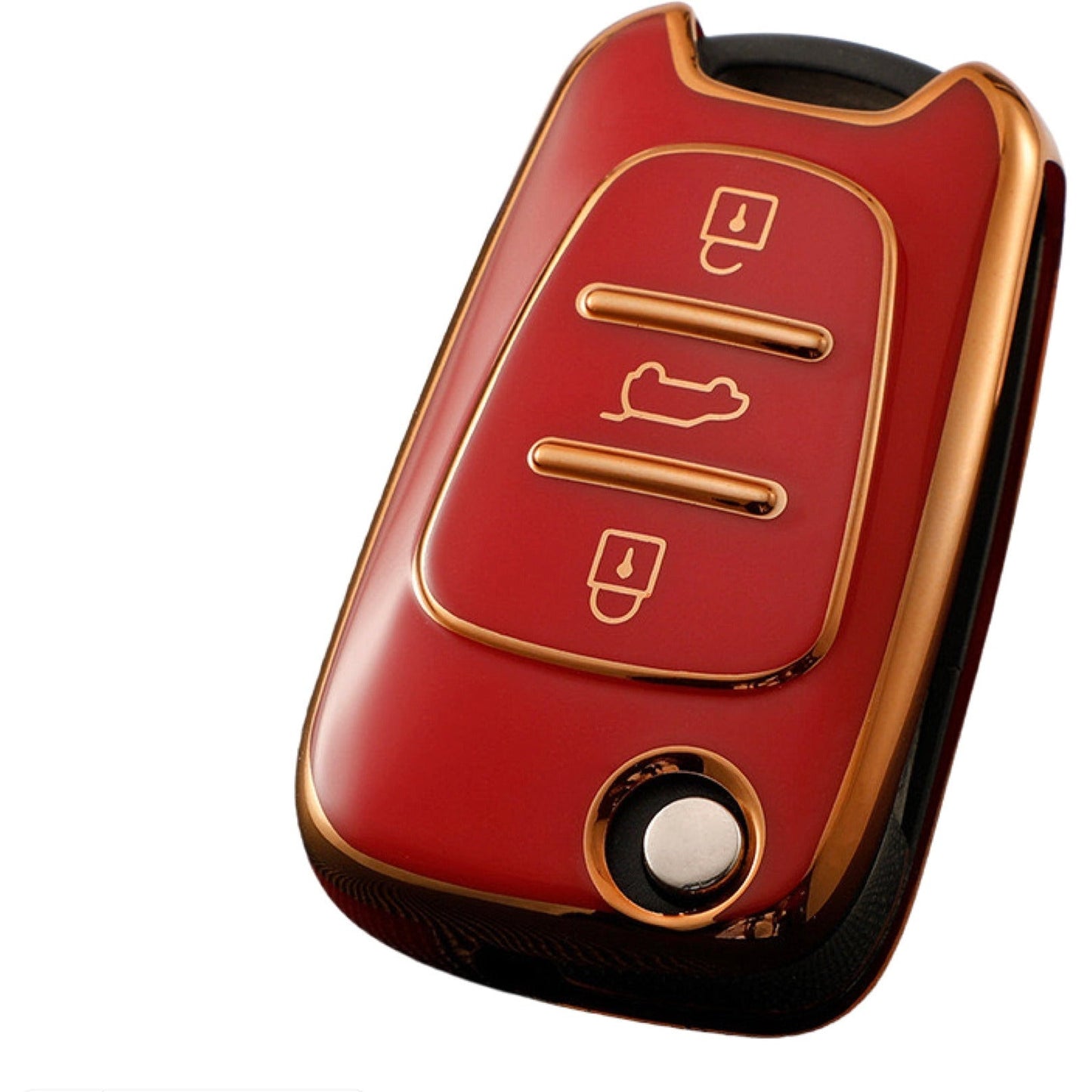 Hyundai key cover red | i20, i30, Elantra, Accent, ix20, ix35 | Hyundai accessories - Keysleeves