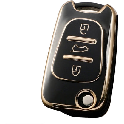 Hyundai key cover black | i20, i30, Elantra, Accent, ix20, ix35 | Hyundai accessories - Keysleeves