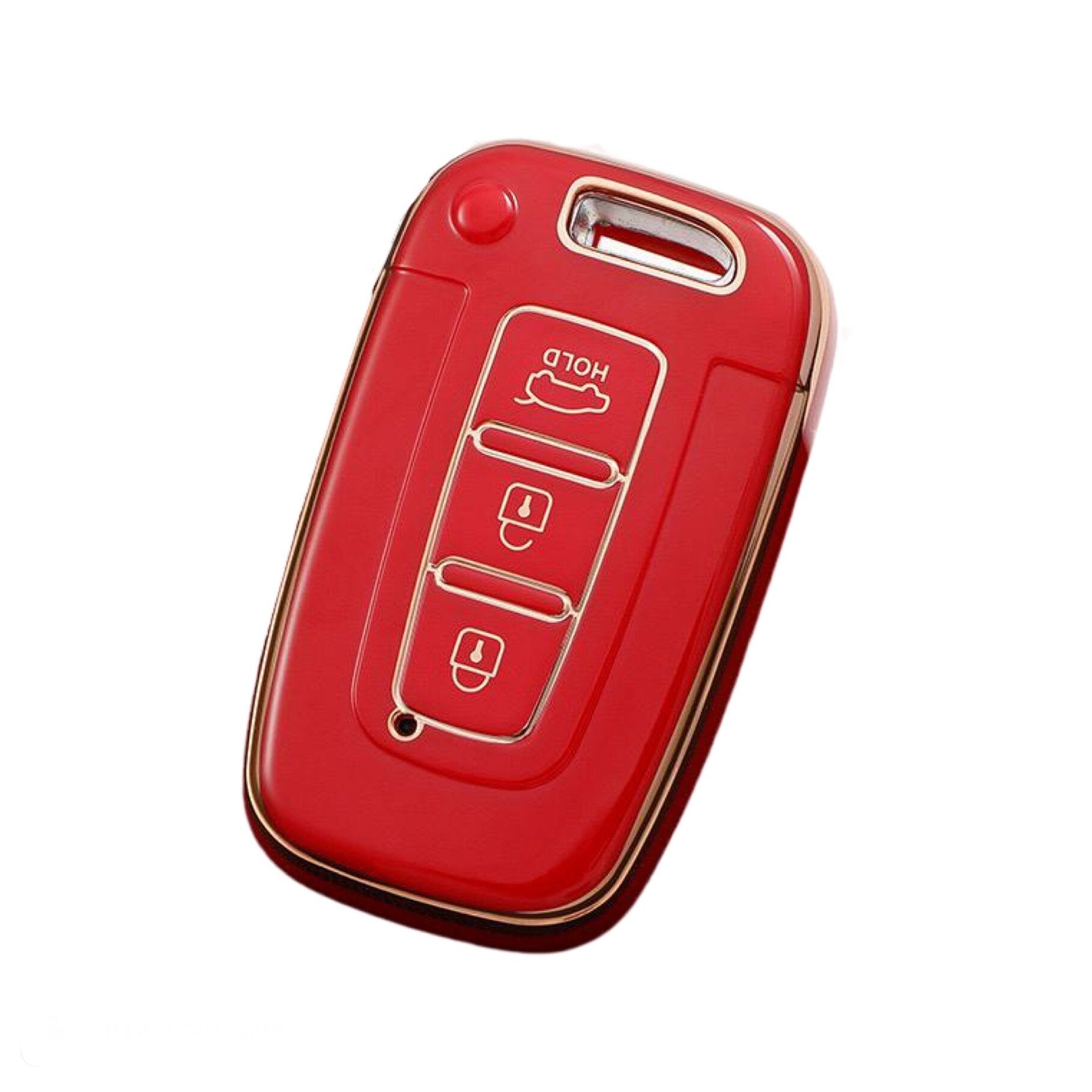 Hyundai key cover red | 2009-13| Veloster, i30, accent, ix35, tucson | Hyundai Accessories - Keysleeves