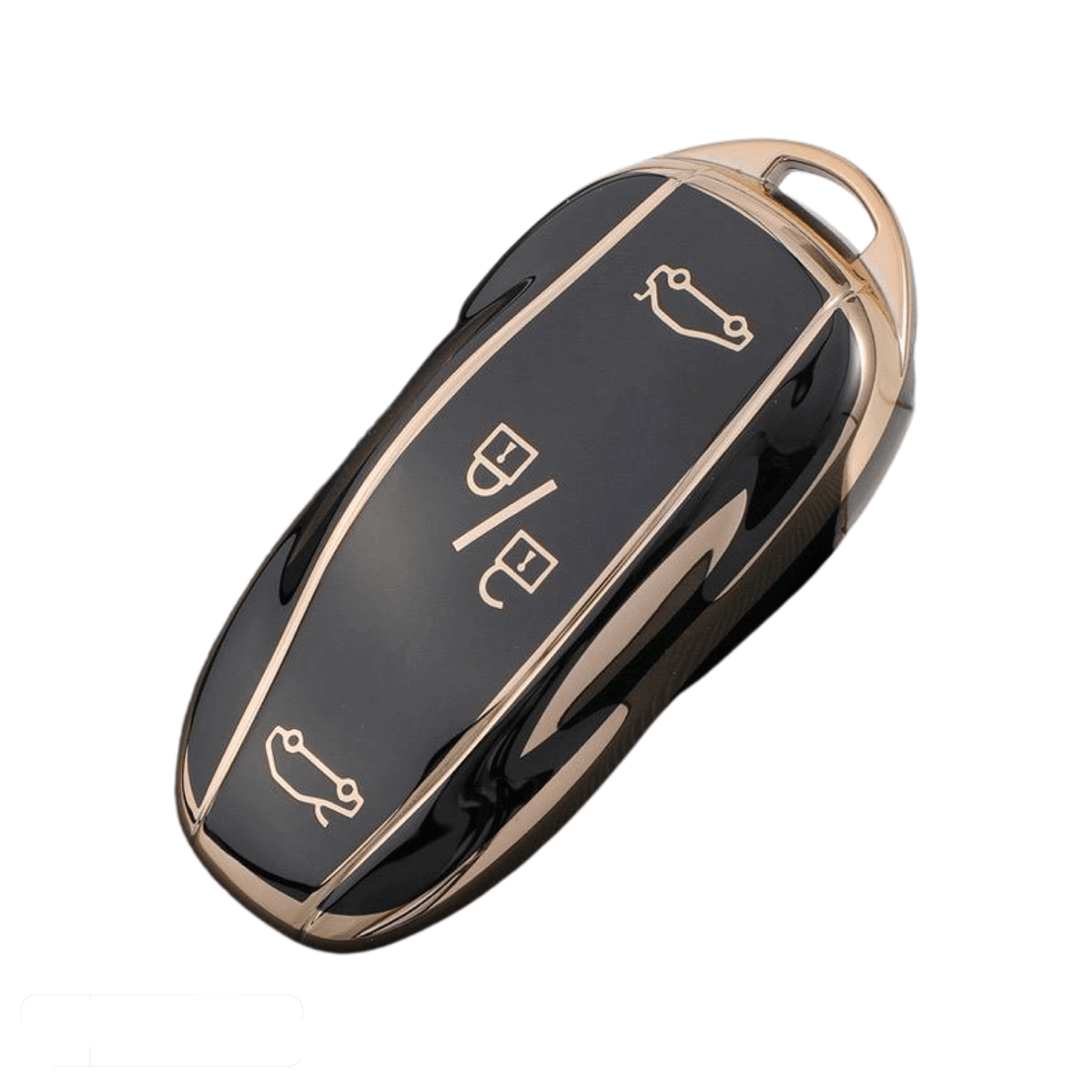 Tesla Key fob cover black Model S, Model 3 and Model Y red | Tesla key cover case Tesla Accessories - Keysleeves