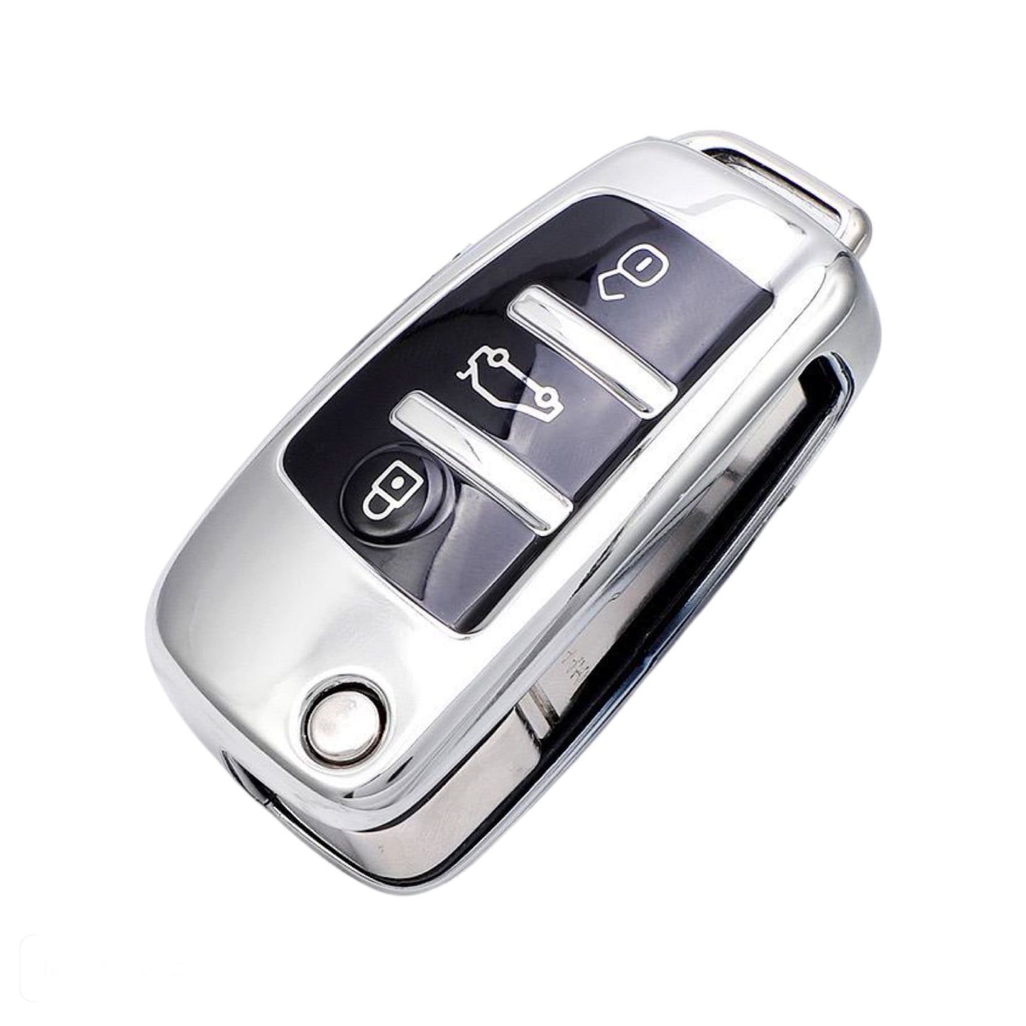 Audi key fob cover - Gloss Silver | Keysleeves