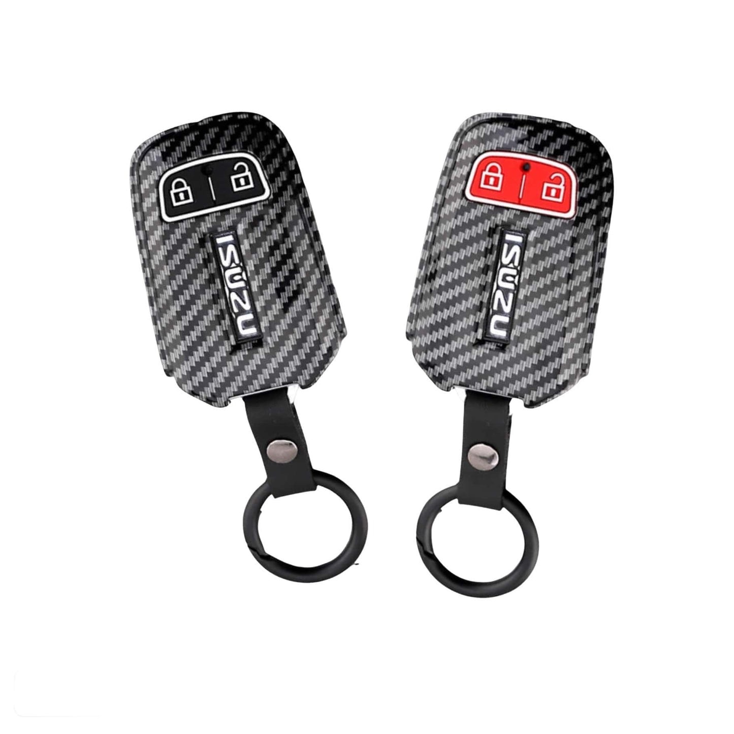 Isuzu Key cover carbon fibre | D-Max and MU-X | Isuzu accessories - Keysleeves 