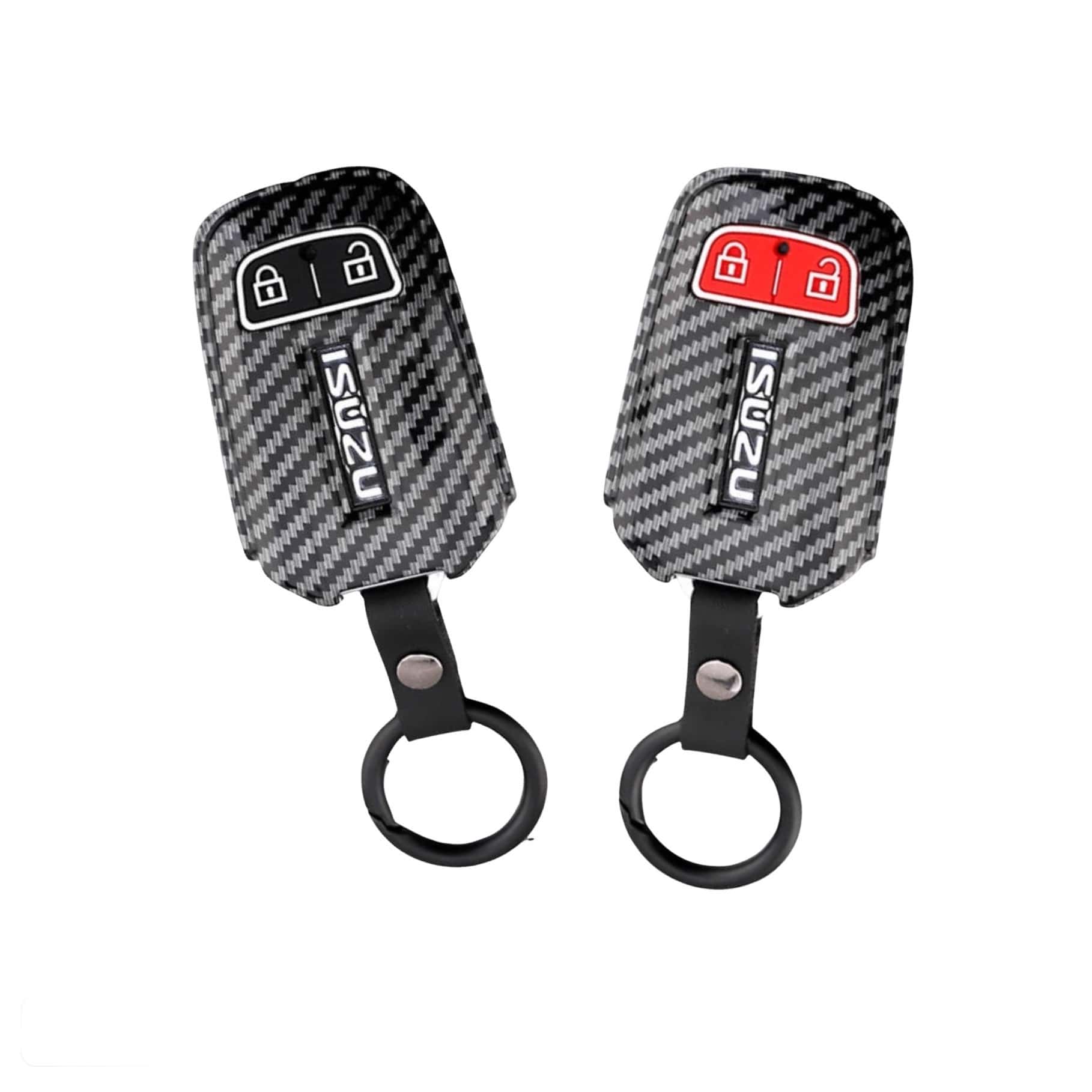 Isuzu Key cover carbon fibre | D-Max and MU-X | Isuzu accessories - Keysleeves 