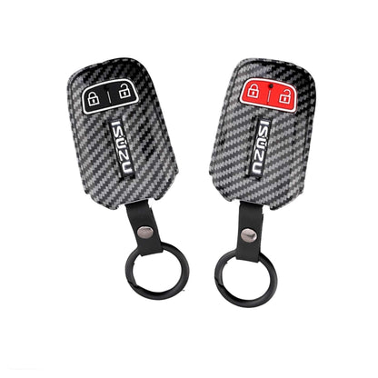 Isuzu Key cover carbon fibre | D-Max and MU-X | Isuzu accessories - Keysleeves 