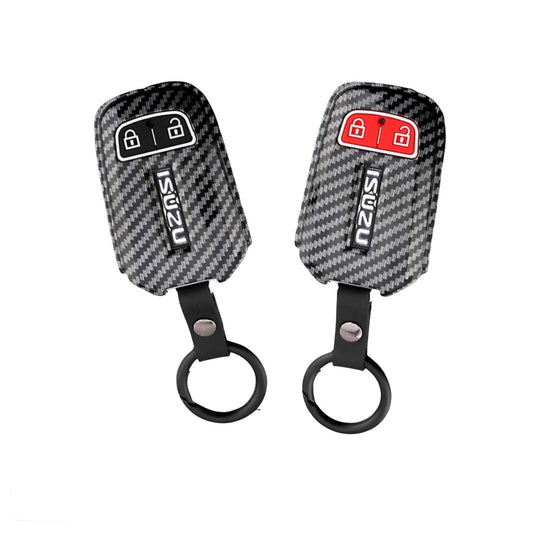 Isuzu Key cover carbon fibre | D-Max and MU-X | Isuzu accessories - Keysleeves 