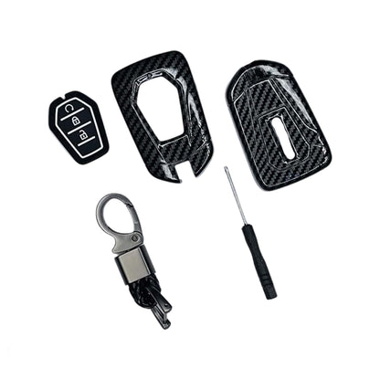 Isuzu Key cover carbon fibre | D-Max and MU-X | Isuzu accessories - Keysleeves 