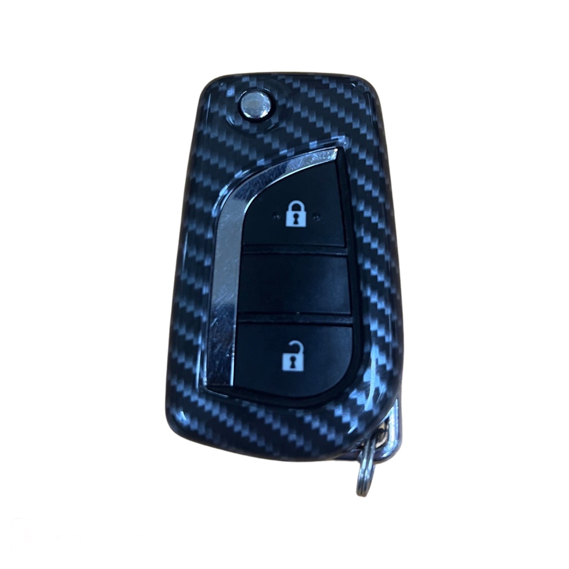 Toyota Key Cover carbon fibre pattern | Corolla, Camry, Hilux, RAV4 Key fob cover | Toyota Accessories - Keysleeves