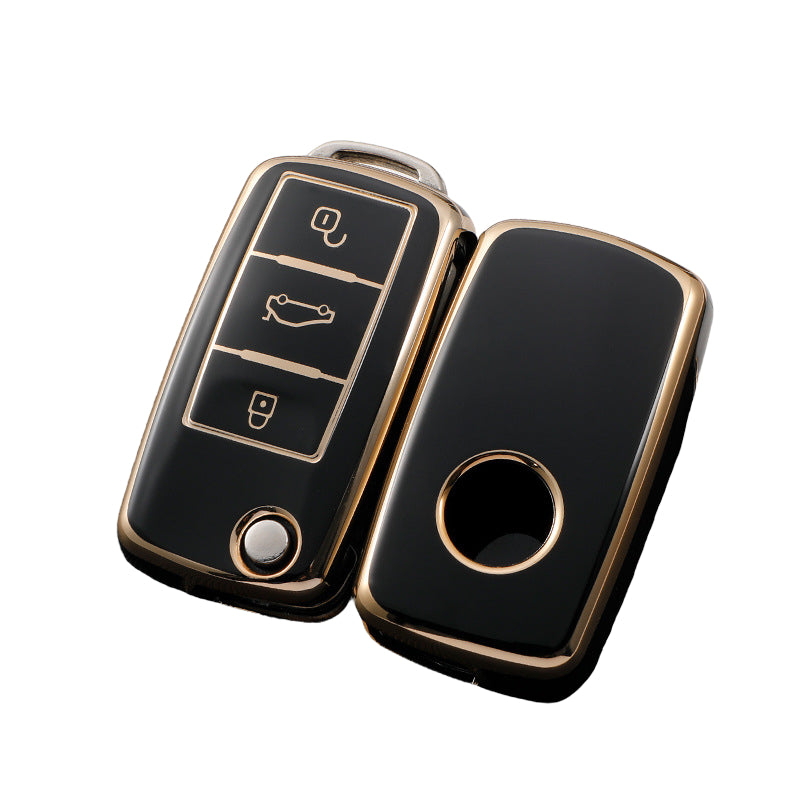 Volkswagen key cover | Key fob cover for VW Golf, Passat, Polo, Jetta, Caddy Keychain Case | Volkswagen Accessories - Keysleeves