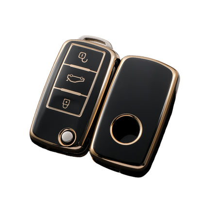 Volkswagen key cover | Key fob cover for VW Golf, Passat, Polo, Jetta, Caddy Keychain Case | Volkswagen Accessories - Keysleeves