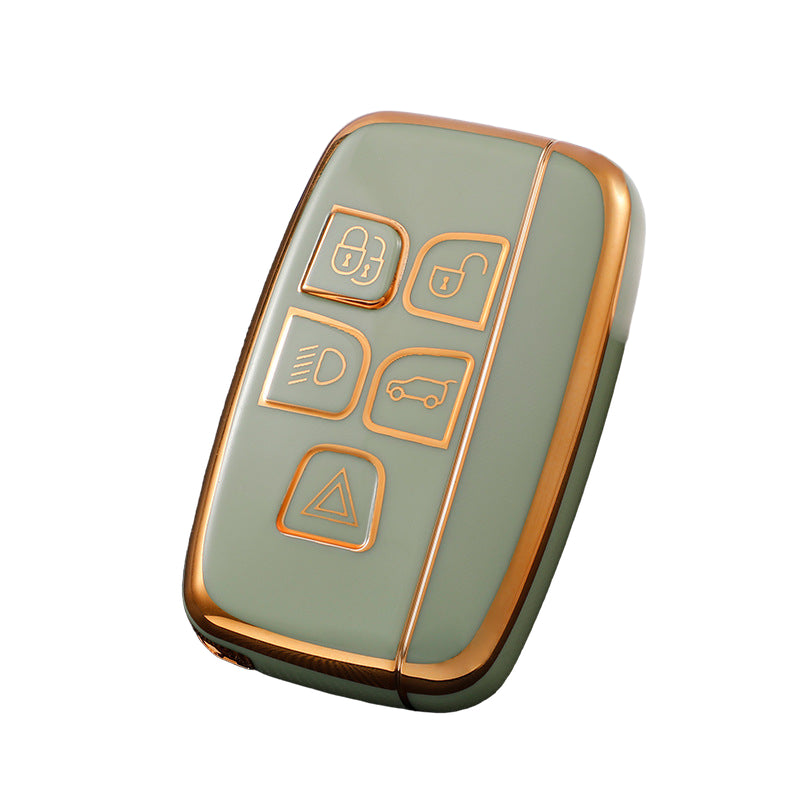 Land Rover key cover green | Range Rover, Freelander, Evoque, Discovery key fob case | Land Rover Accessories - Keysleeves
