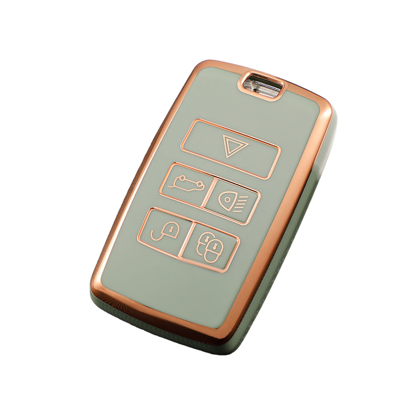 Land Rover key cover green | Range Rover, Freelander, Evoque, Discovery key fob case | Land Rover Accessories - Keysleeves