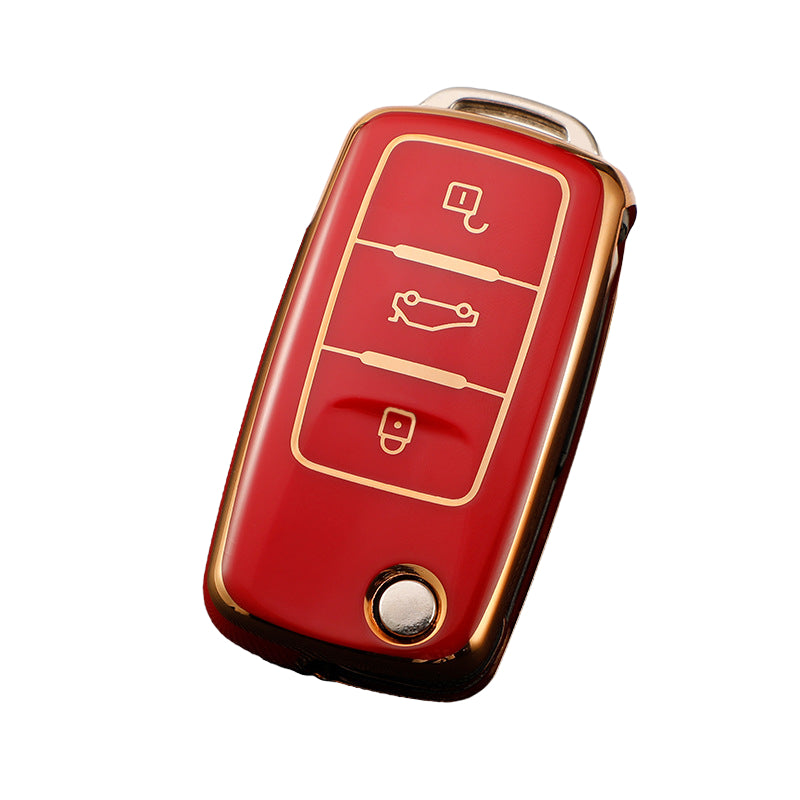 Volkswagen key cover | Key fob cover for VW Golf, Passat, Polo, Jetta, Caddy Keychain Case | Volkswagen Accessories - Keysleeves