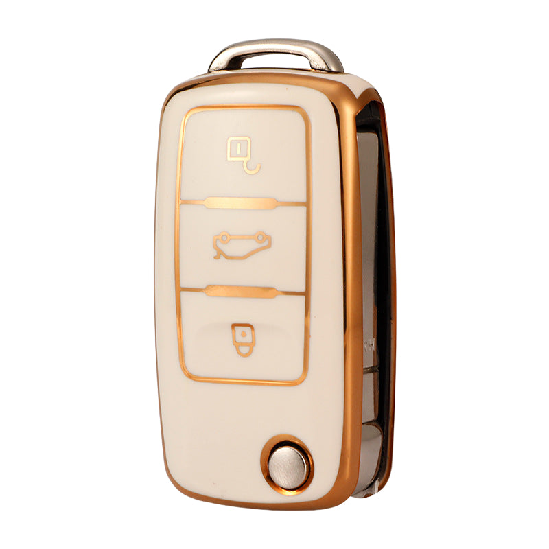 Volkswagen key cover | Key fob cover for VW Golf, Passat, Polo, Jetta, Caddy Keychain Case | Volkswagen Accessories - Keysleeves