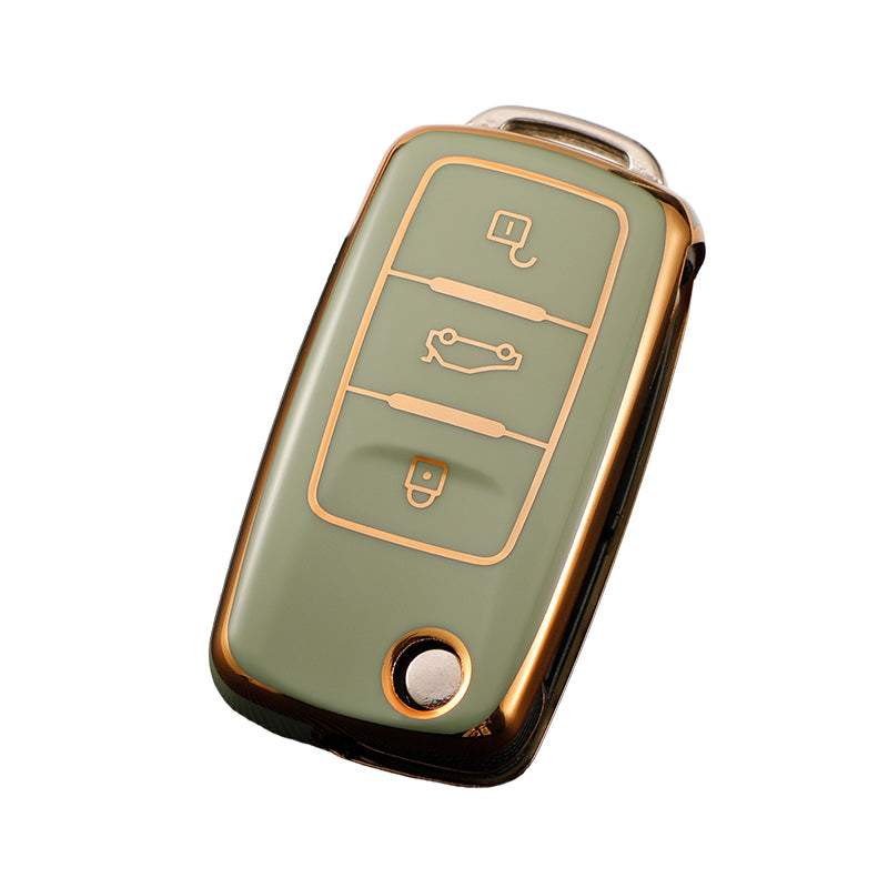 Volkswagen key cover | Key fob cover for VW Golf, Passat, Polo, Jetta, Caddy Keychain Case | Volkswagen Accessories - Keysleeves