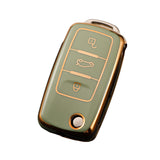 Volkswagen key cover | Key fob cover for VW Golf, Passat, Polo, Jetta, Caddy Keychain Case | Volkswagen Accessories - Keysleeves
