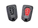 Isuzu Key cover carbon fibre | D-Max and MU-X | Isuzu accessories - Keysleeves 