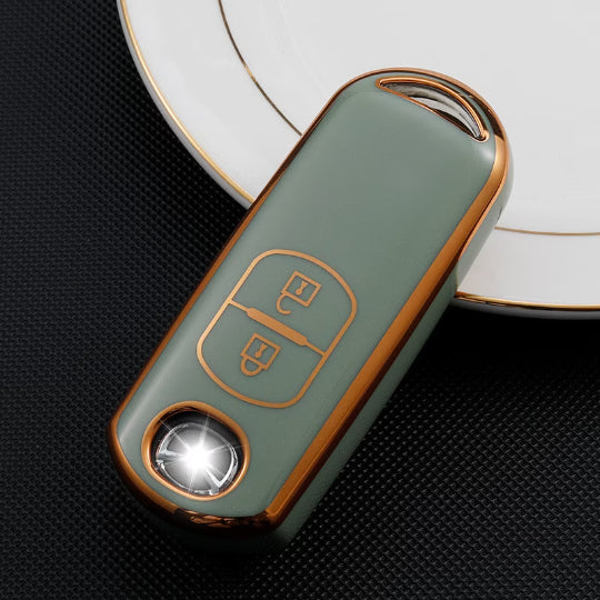 Mazda Key cover | Mazda 2, 3, 6, CX-3, CX-5 (2-button) car key cover | Mazda Accessories - Keysleeves