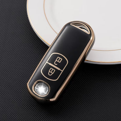 Mazda Key cover | Mazda 2, 3, 6, CX-3, CX-5 (2-button) car key cover | Mazda Accessories - Keysleeves