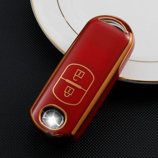 Mazda Key cover | Mazda 2, 3, 6, CX-3, CX-5 (2-button) car key cover | Mazda Accessories - Keysleeves