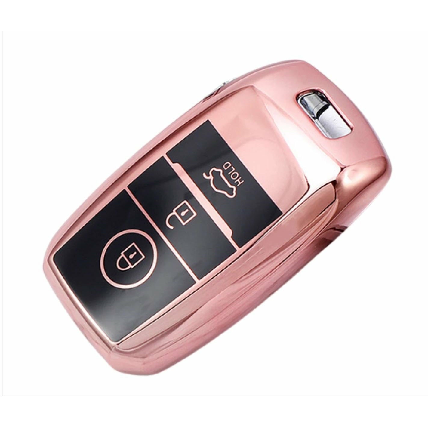 Kia Key Cover pink | Cerato, Rio, Sportage, Sorento, Optima - Carbon Fibre Design | Kia Accessories - Keysleeves