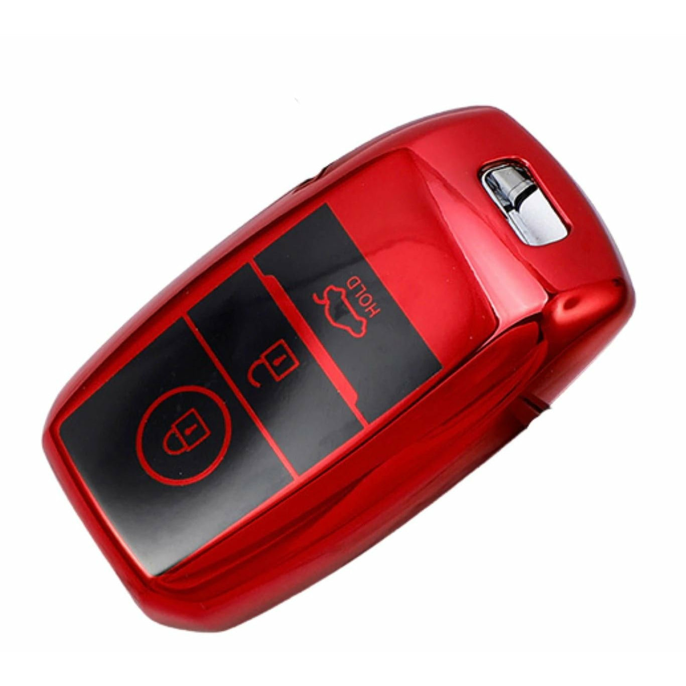 Kia Key Cover red | Cerato, Rio, Sportage, Sorento, Optima - Carbon Fibre Design | Kia Accessories - Keysleeves